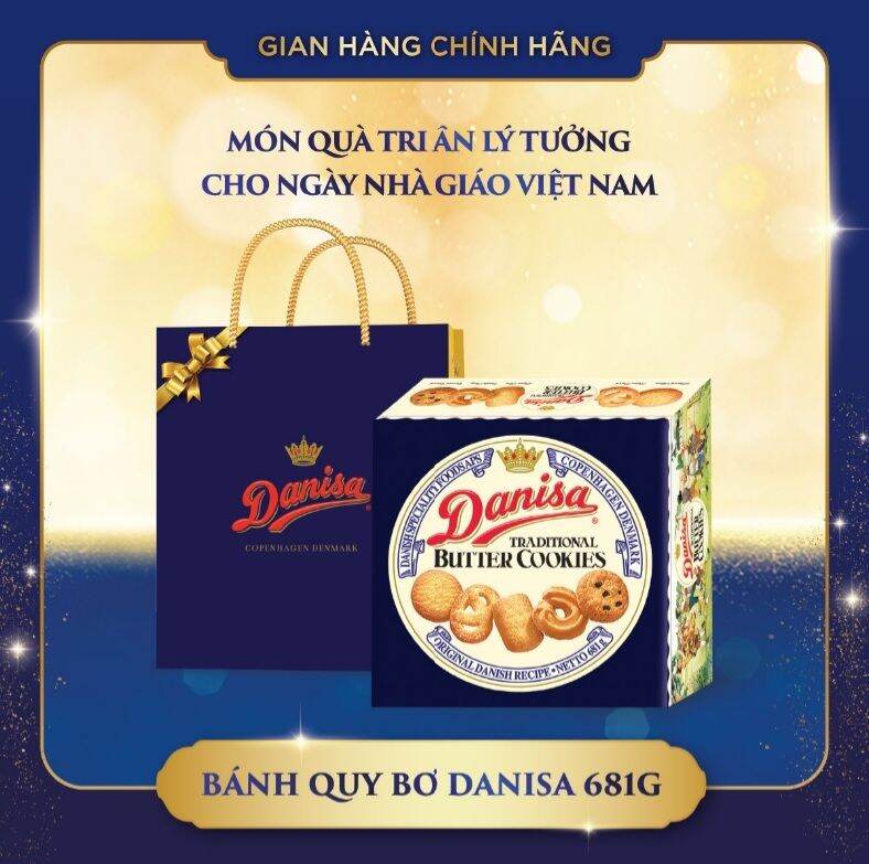 bánh quy bơ Danisa 681g