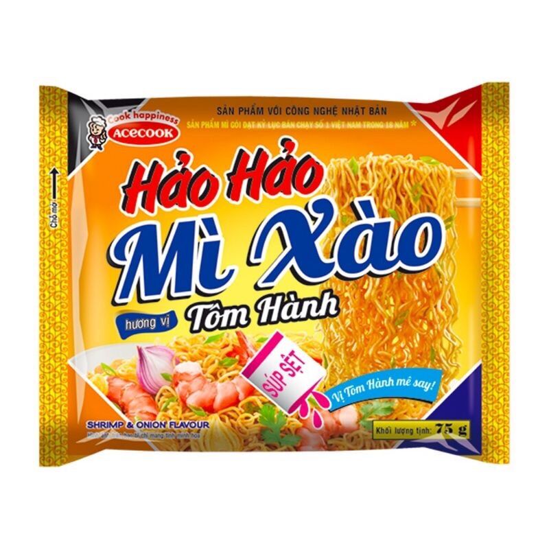 Mì Hảo Hảo Xào Khô Vị Tôm Hành TH 30 gói