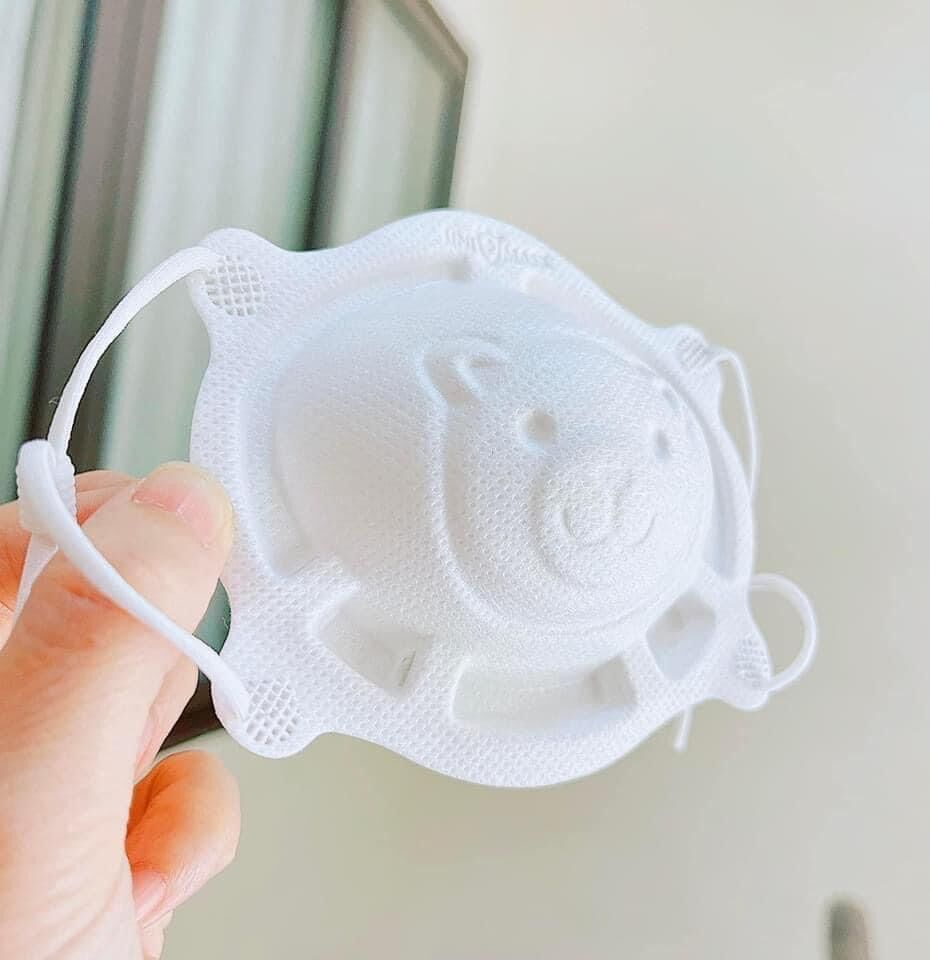 Túi 3 Cái Khẩu Trang Cho Bé Gấu Uni Mask