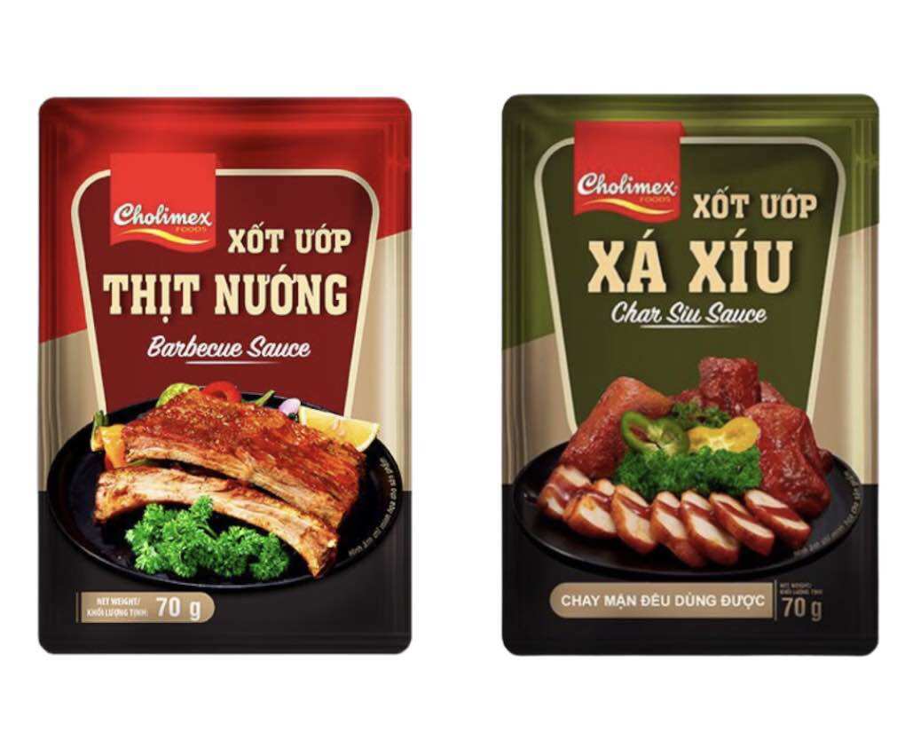Sốt ướp thịt nướng/xá xíu Cholimex gói (70g)