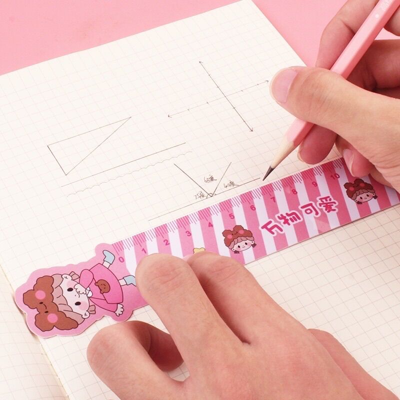 Thước Dẻo Nhiều Hình Dễ Thương Dài 15cm