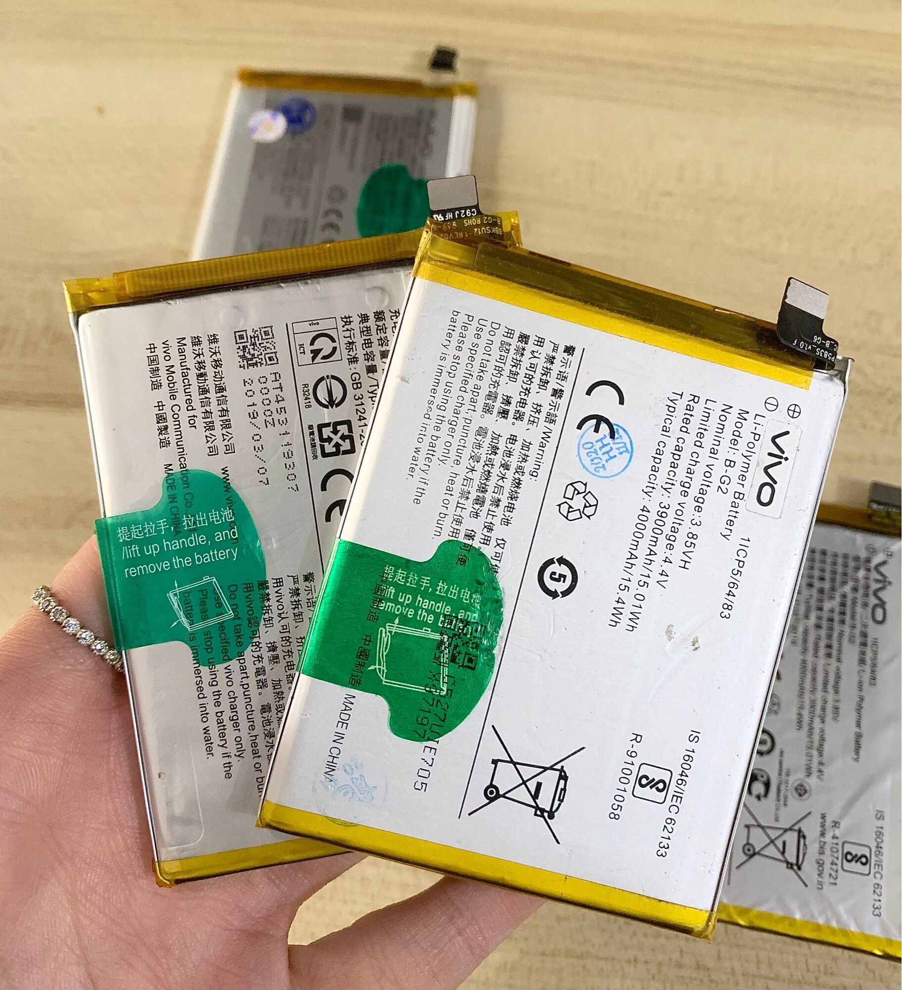 Pin vivo v15 zin hàng cao cấp .
