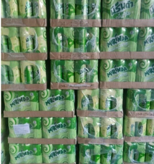 Mirrnda soda kem thái lan thùng 24 lon x 245 ml
