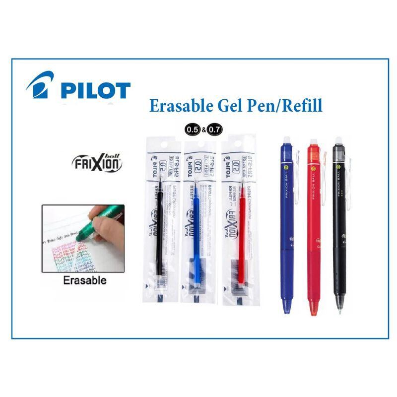 BÚT BI XÓA ĐƯỢC PILOT FRIXION (MADE IN JAPAN)