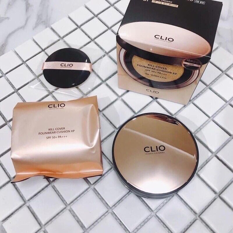 Phấn Nước Clio Stay Perfect Cover Cushion SPF 50+ PA++++ ( Tặng Kèm Lõi )