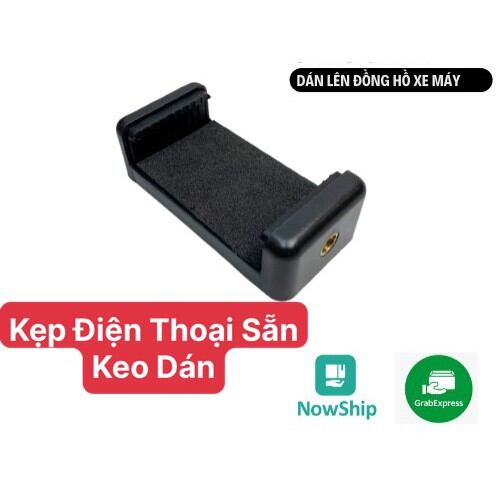 Kẹp điện thoại xe máy + miếng keo dán 3M