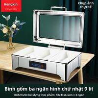 BEIDIQI | Bộ Hâm Nóng Tiệc Buffet Inox Điện