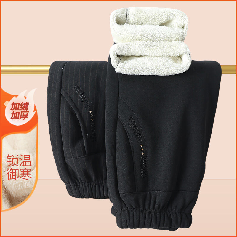 Quần nữ người già quần cotton quần áo mùa đông cho mẹ quần lót lông giữ ấm cho người già quần lót lông quần xuân thu cho bà nội nữ quần ngoài