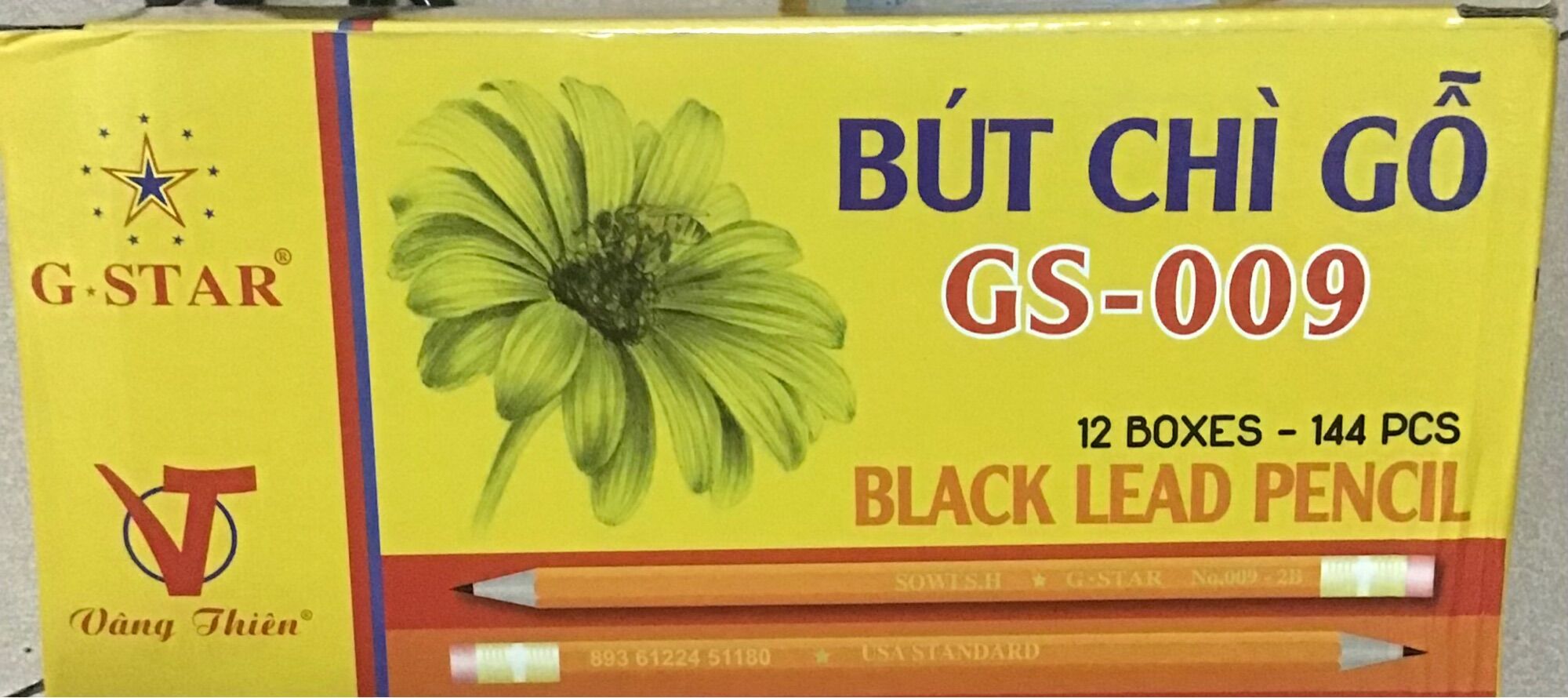 Combo 12 cây Bút chì G Star