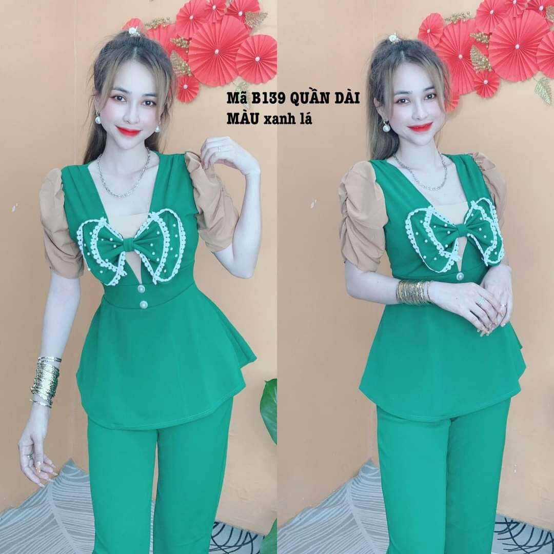 Sét bộ thun mặc nhà