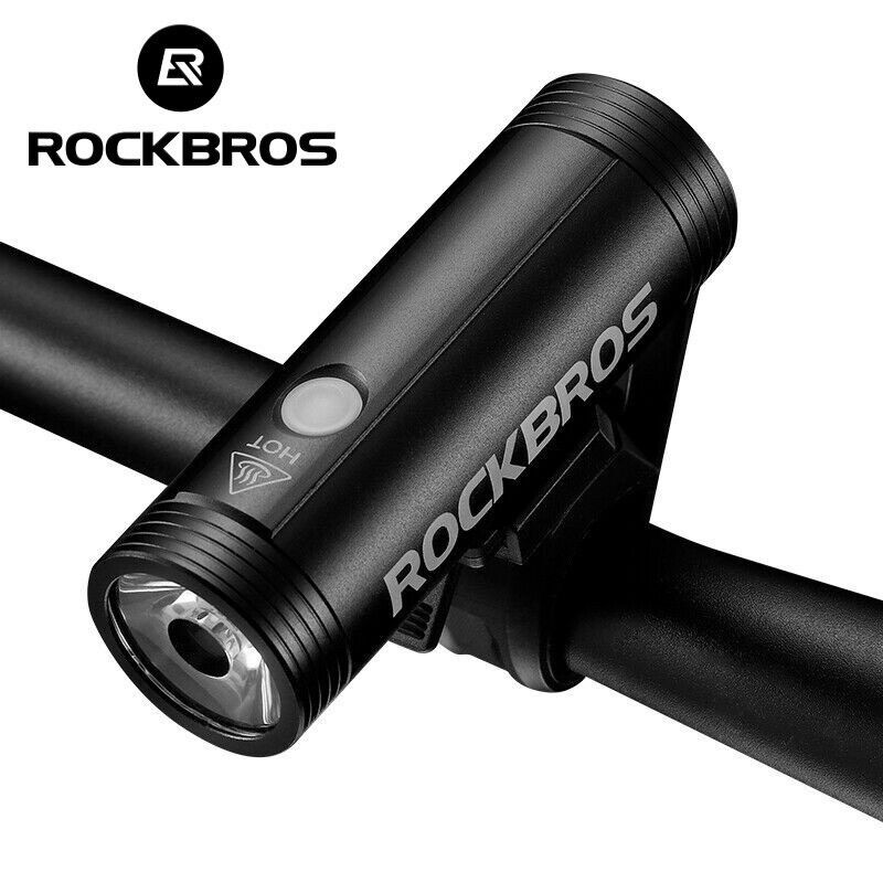 Đèn pin xe đạp siêu sáng Rockbros 400 Lumen