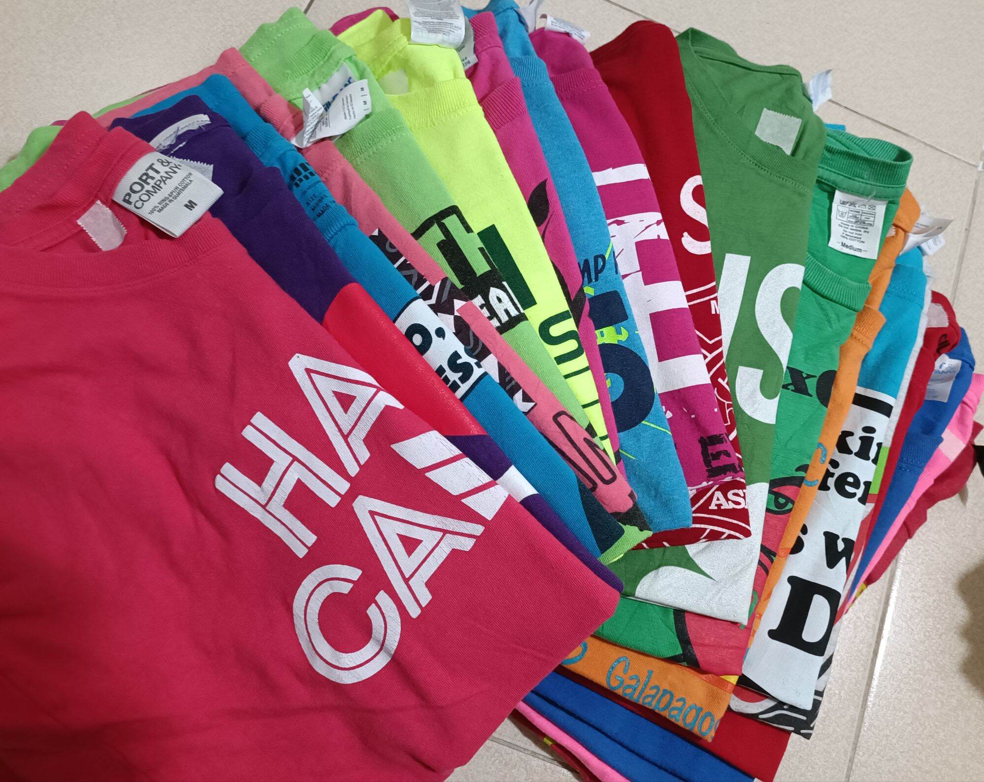Combo áo thun mỹ size m