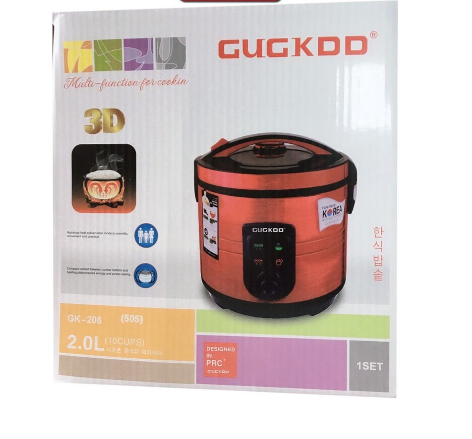 NỒI CƠM ĐIỆN COOKU 3D GK-505