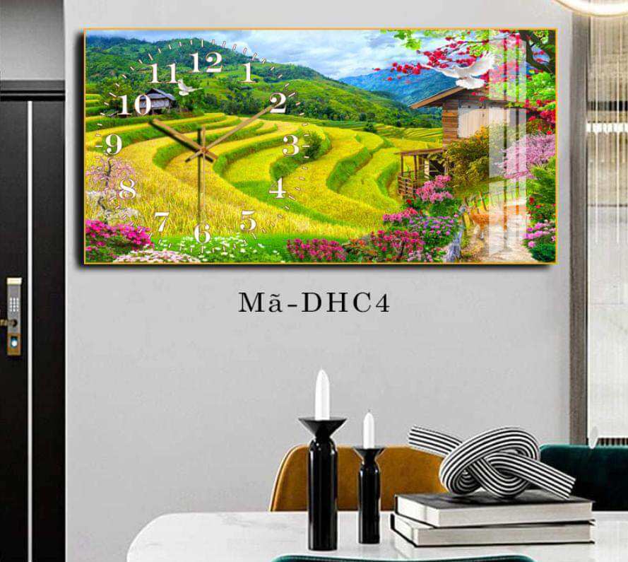 TRANH ĐỒNG HỒ TRÁNG GƯƠNG