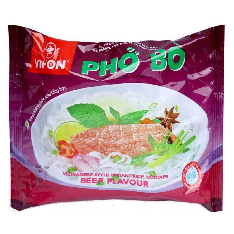 Phở bò Vifon 65gr (Thùng 30 gói)