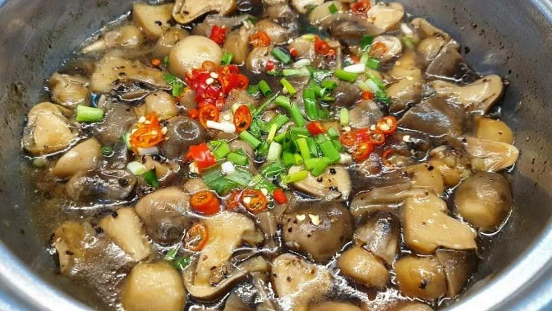 NẤM RƠM BÚP SẤY KHÔ 100G