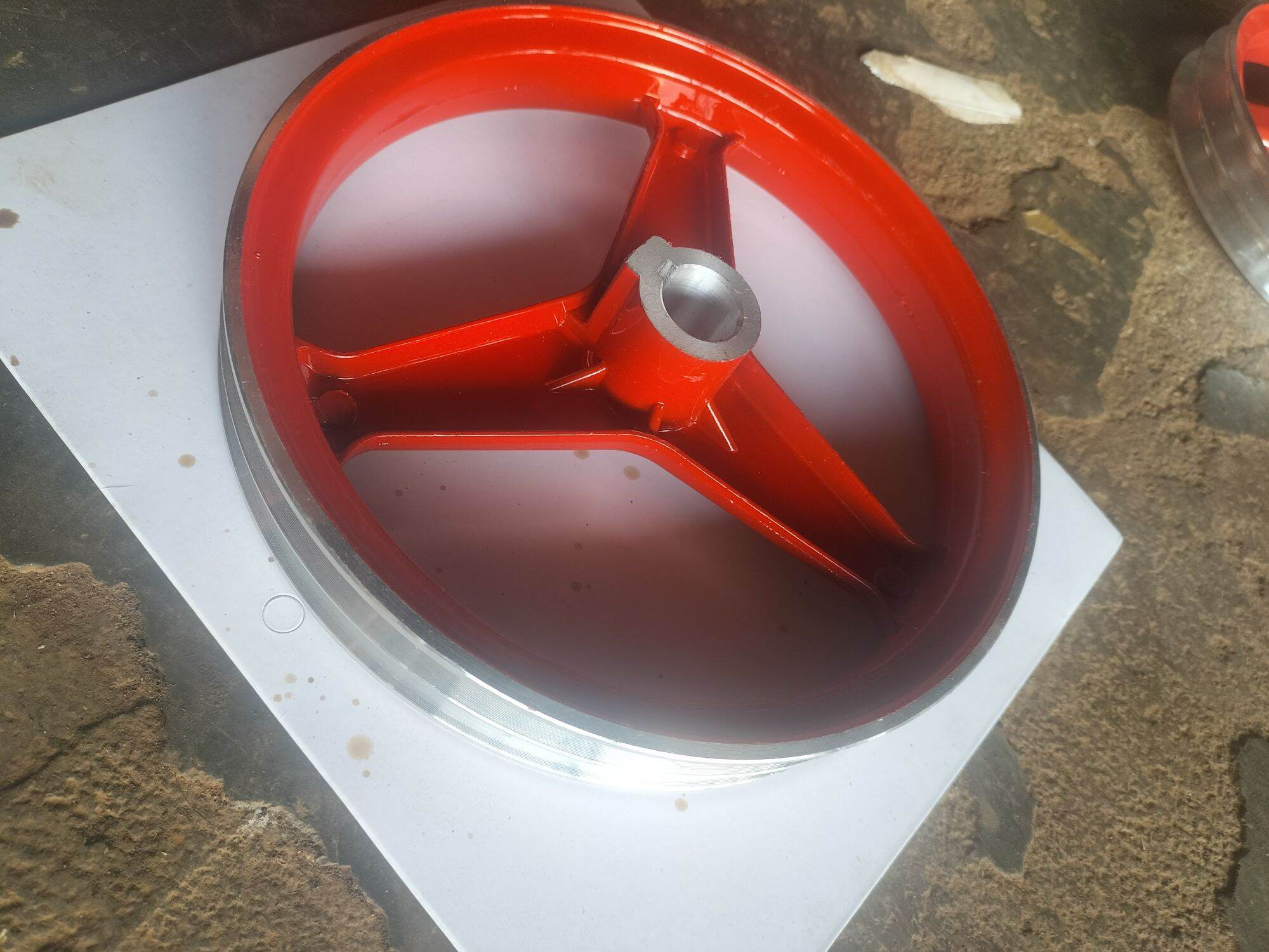 pu ly (bu ly ) nhôm máy rửa xe, máy phun thuốc 1hp 2hp