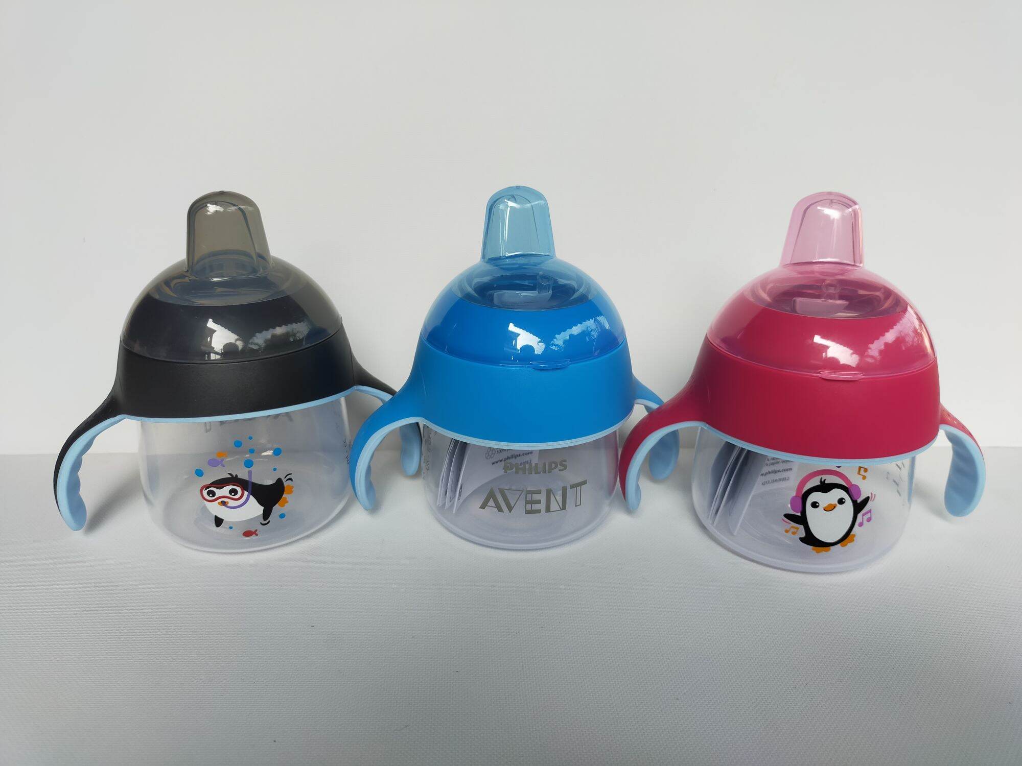 Bình tập uống Avent đầu mút 6m+ 200ml(7oz)