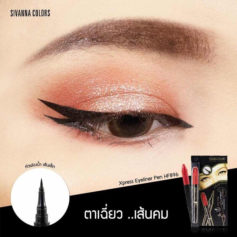 Kẻ mắt Sivanna colors xpress eyeliner-black