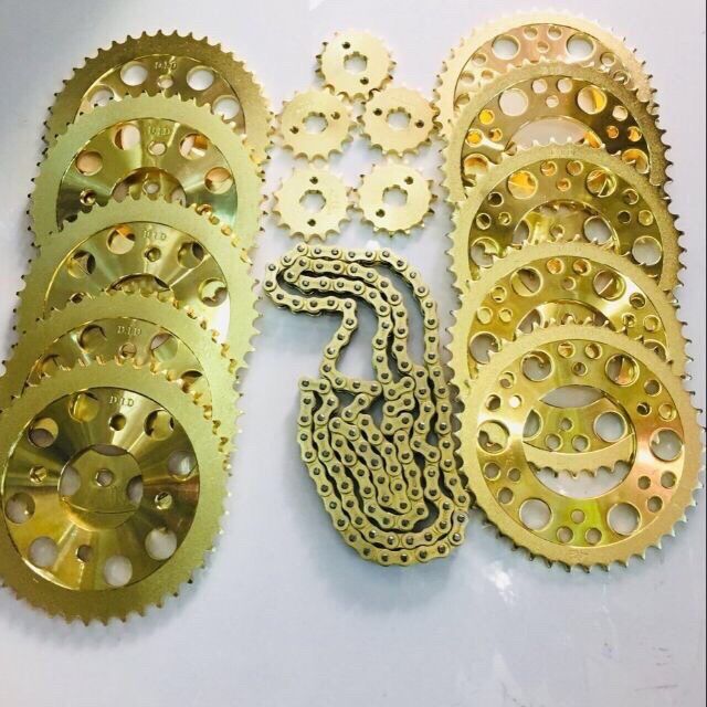 [HCM]⚜️Full Bộ Nhông Sên Dĩa DID Vàng 10ly Cho Winer