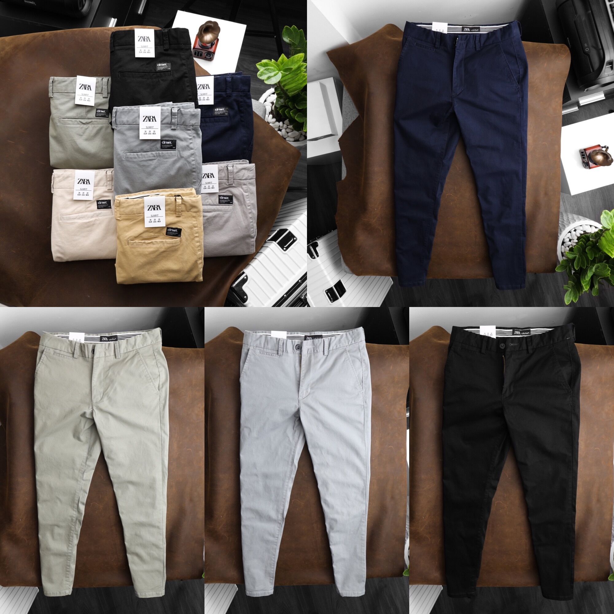 Quần kaki dài zara