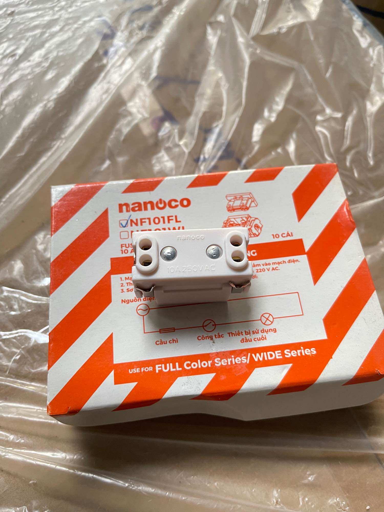 Cầu chì nano( panasonic) dòng full hạt nhỏ