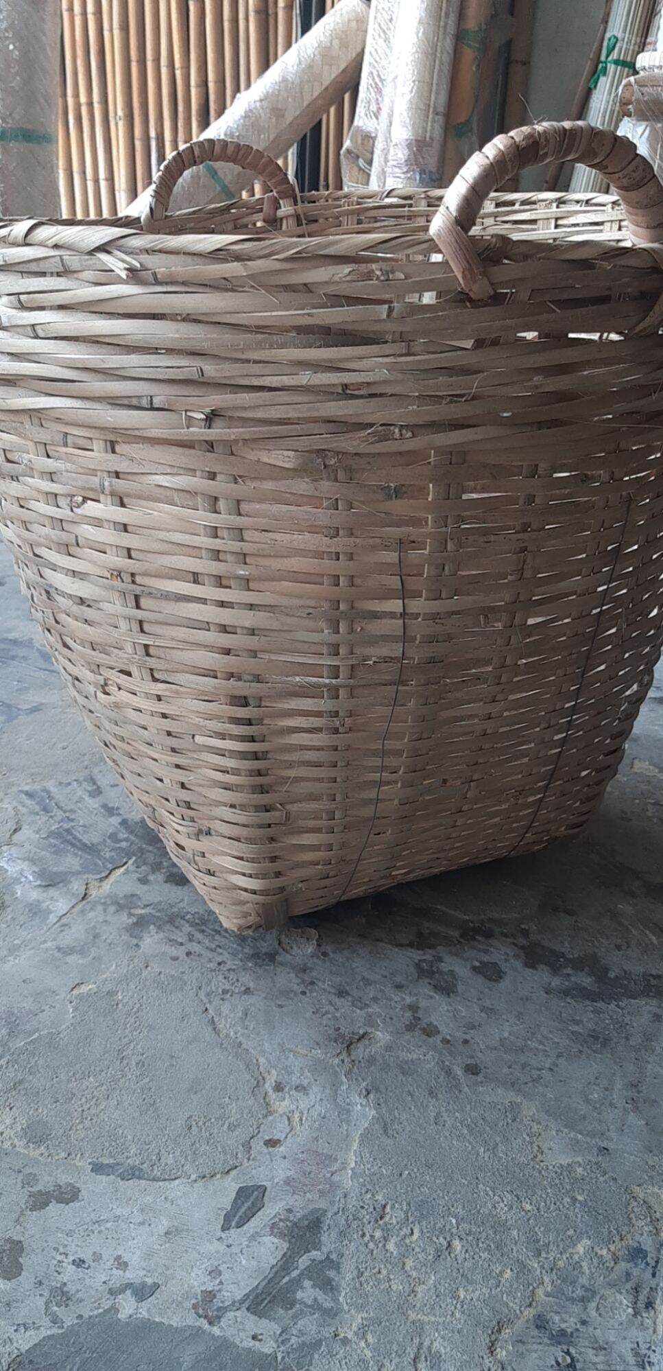 Cần xé ,giỏ tre