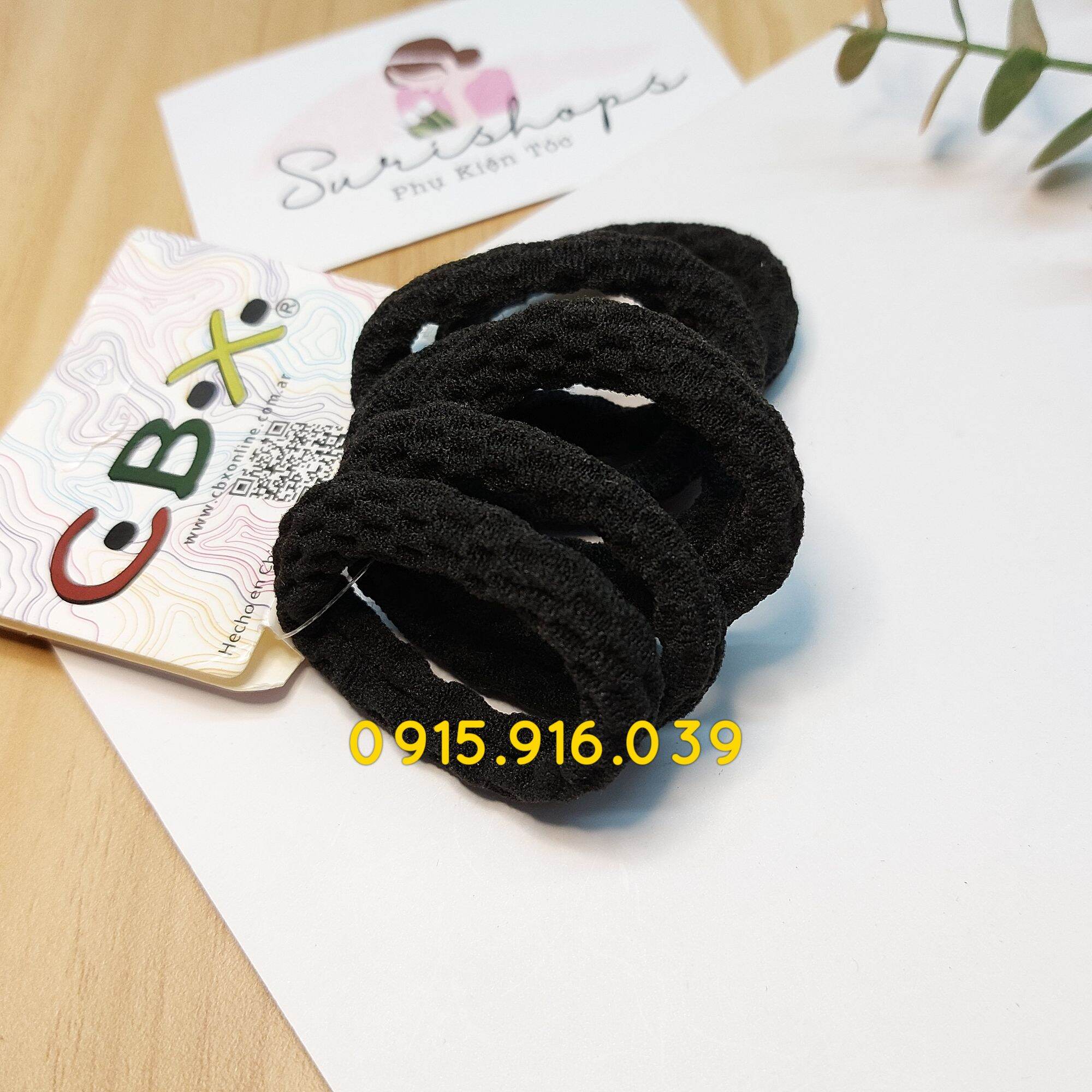 Set 6 Thun Buộc Tóc, Cột Tóc Nữ