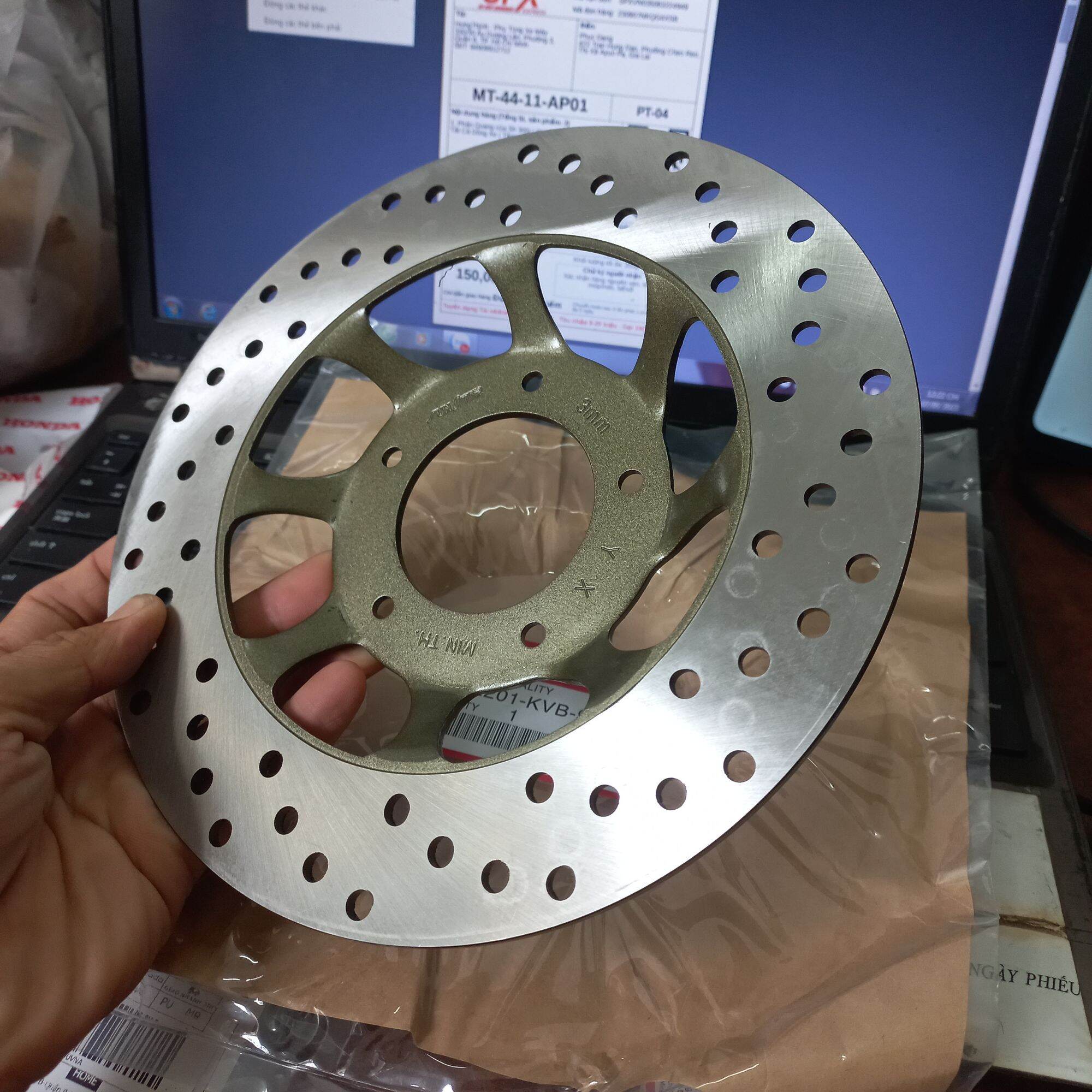ĐĨA TRƯỚC WAVE ZX , FU1 , WAVE 110 THÁI ( LOẠI 1 )