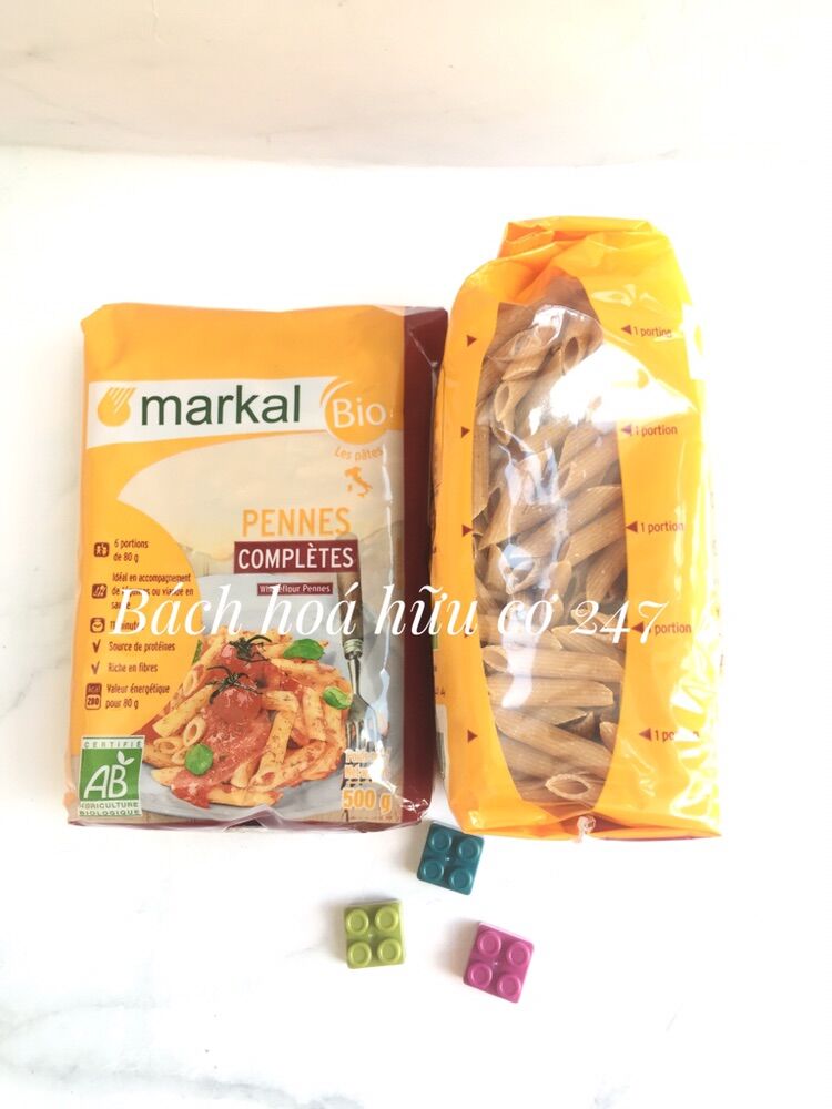 [HCM] [Tách lẻ] Mì ống lứt hữu cơ Markal 100g