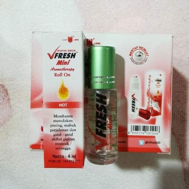 Dầu Gió tinh dầu thảo dược Vfresh 4ml các loại