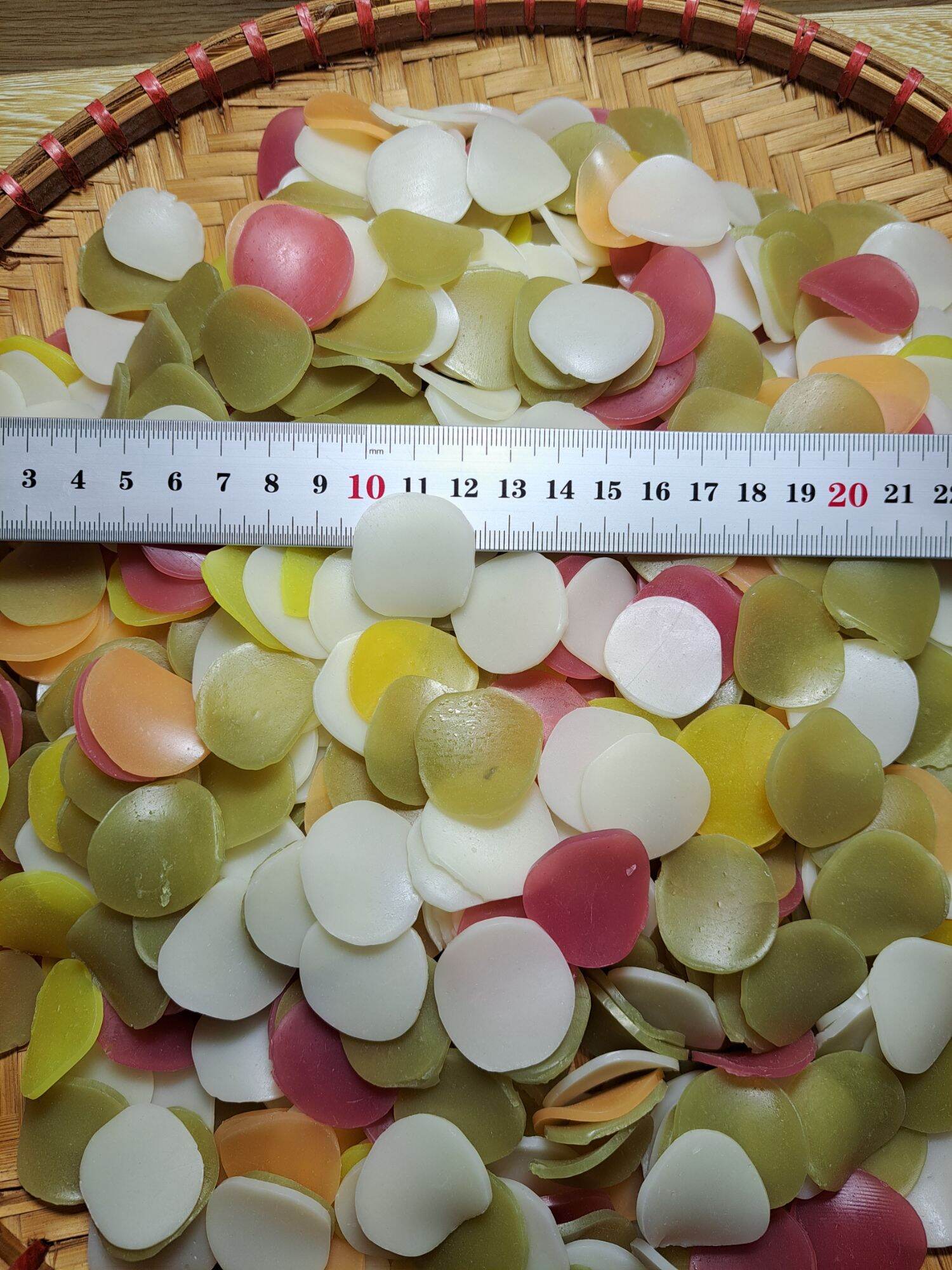 BÁNH PHỒNG TÔM mini size 2cm