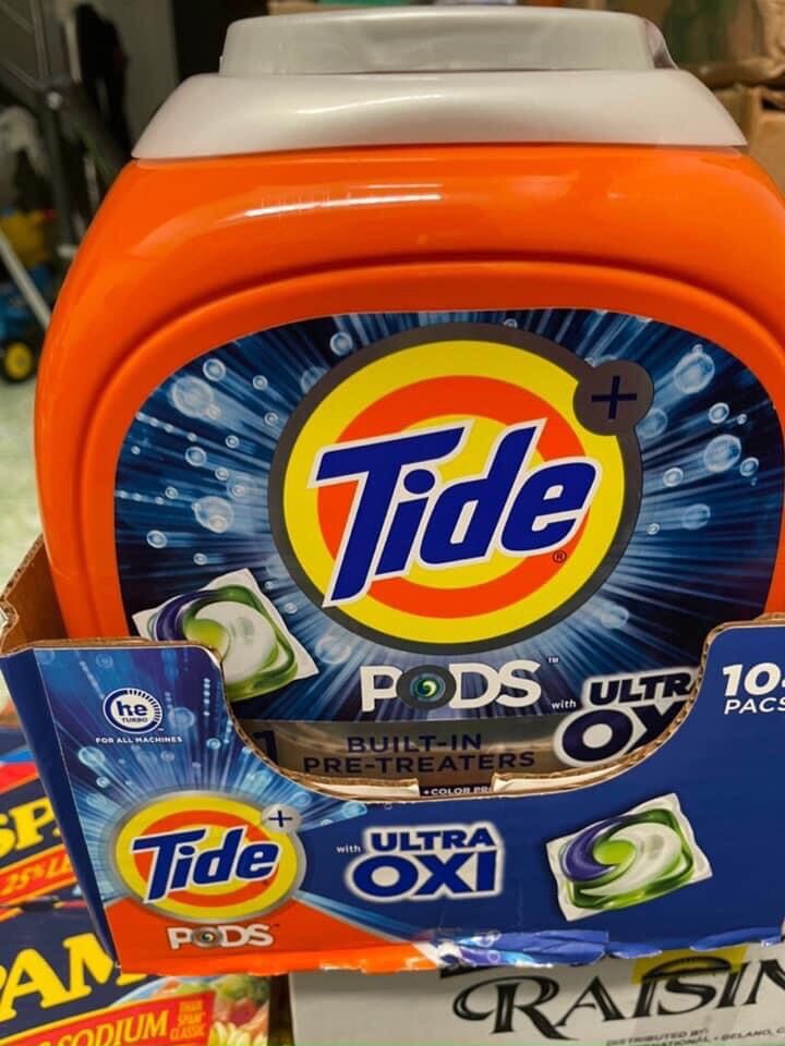 Viên giặt Tide nhập khẩu Mỹ