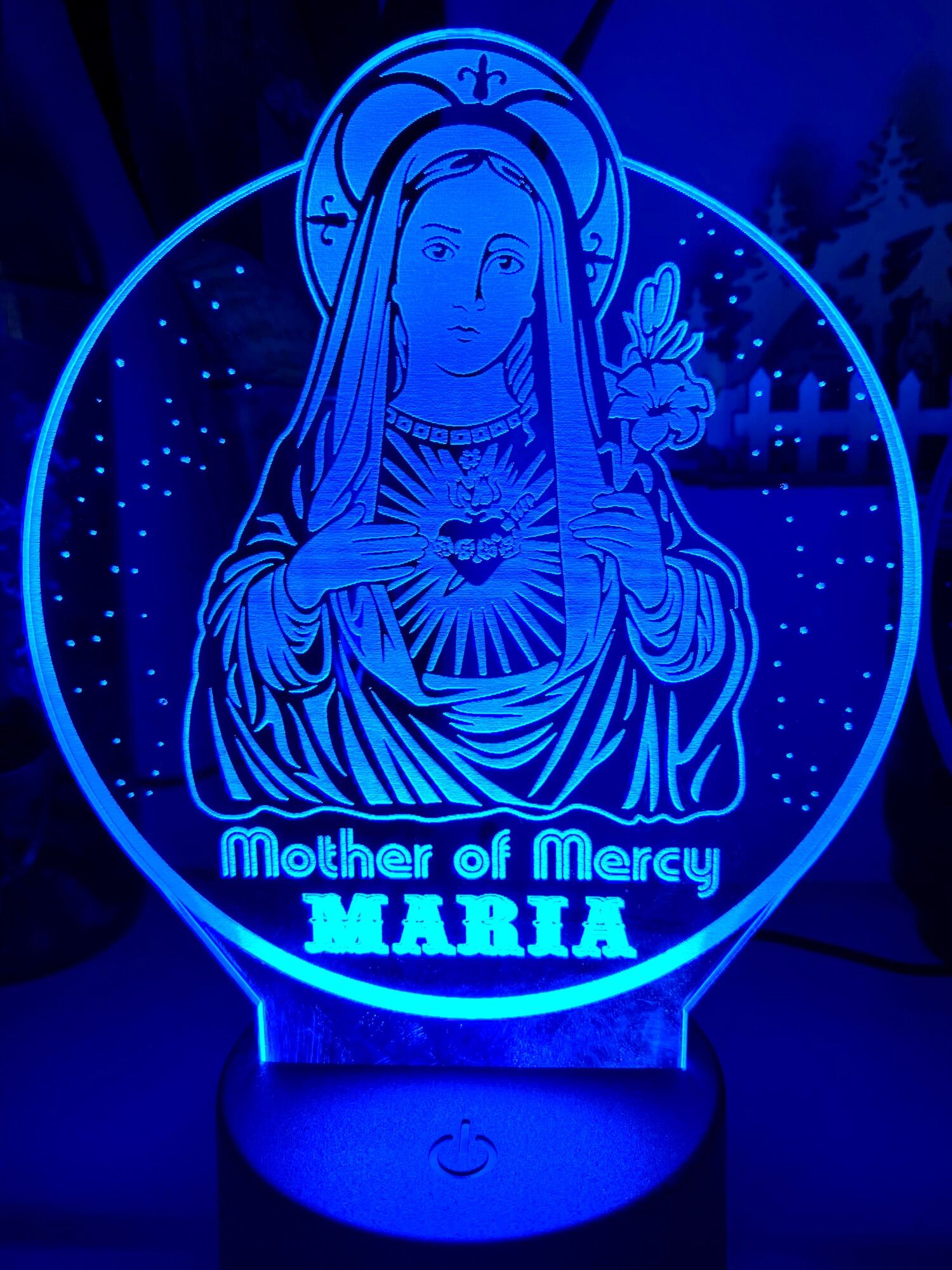 Đèn led ĐỨC MẸ MARIA