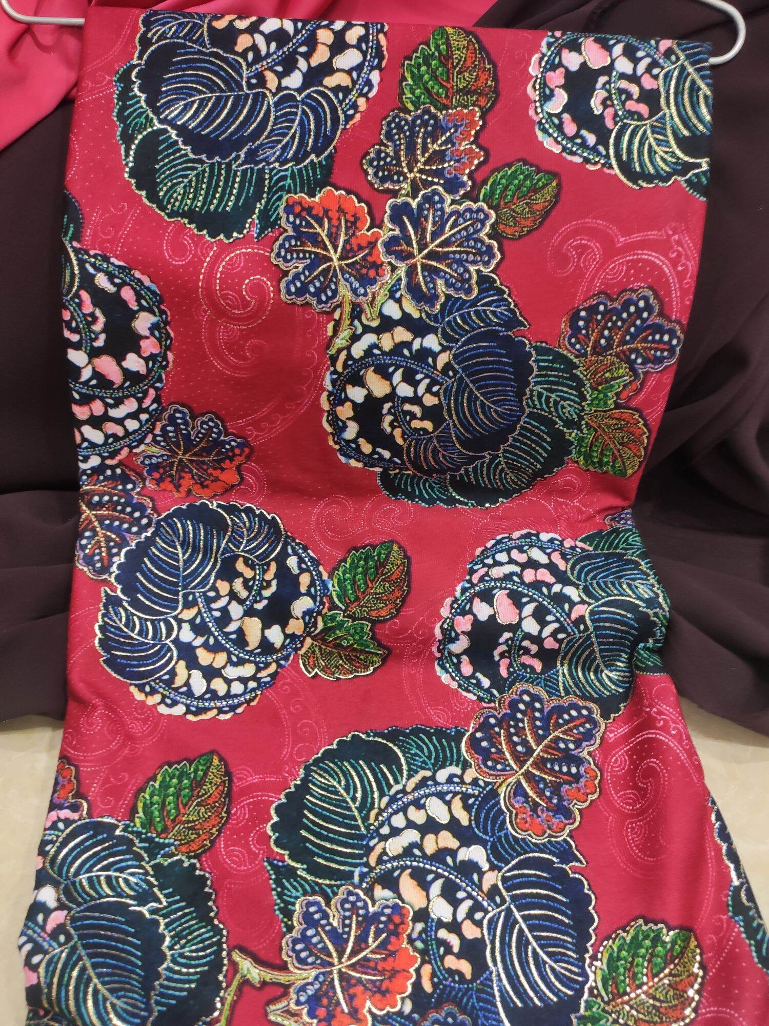 Vải thun cotton ánh kim, cotton 💯 mềm mịn, co giãn 4 chiều