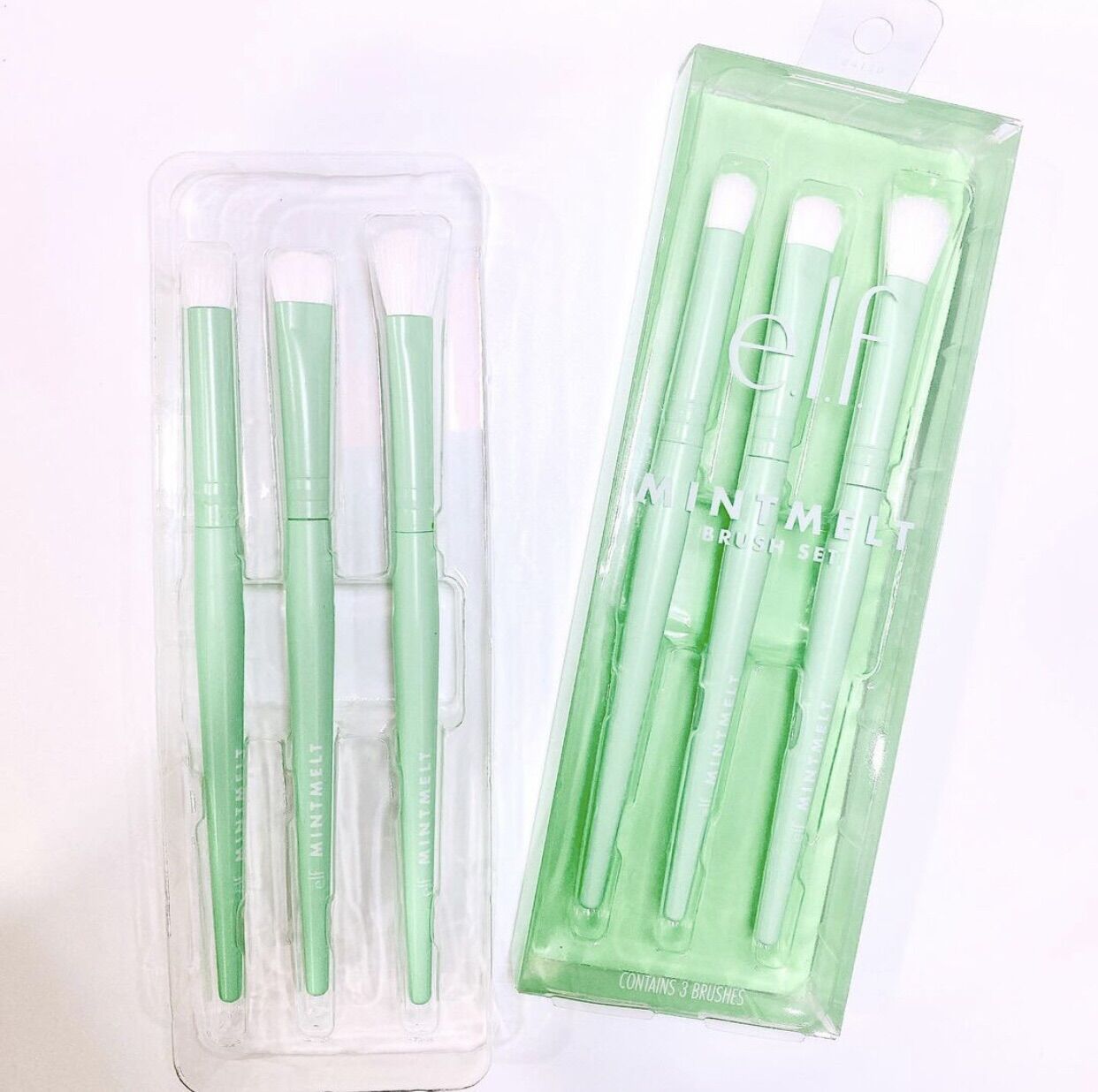 Set 3 cọ mắt Elf Mint Melt brush set