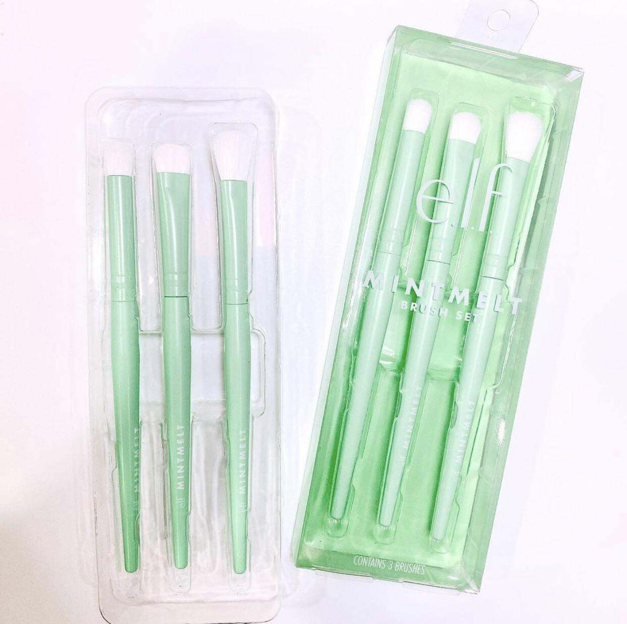 Set 3 cọ mắt Elf Mint Melt brush set