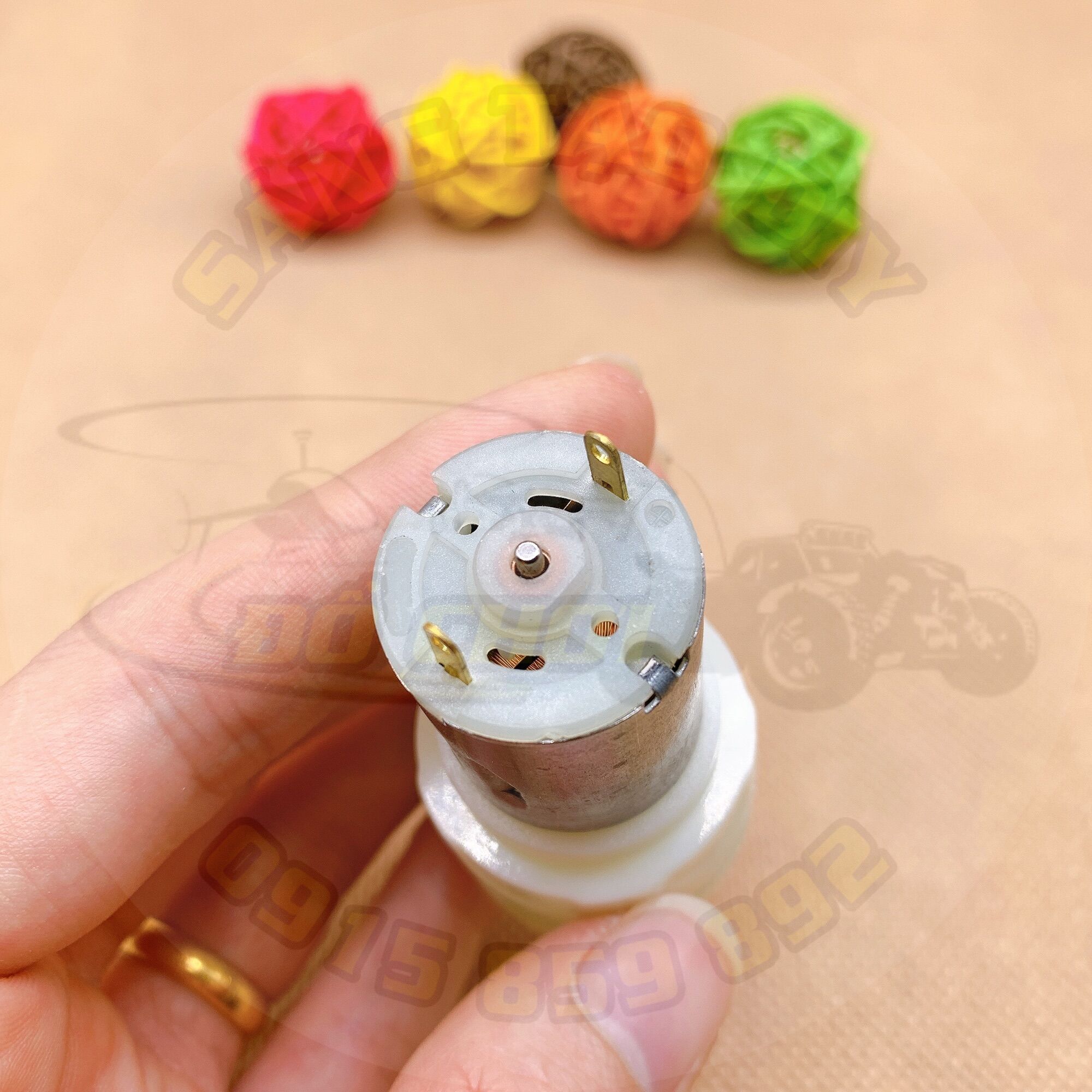 Máy bơm nước mini 280 DC 3.7V - 5V - 6V làm máy rửa tay, bơm chất lỏng