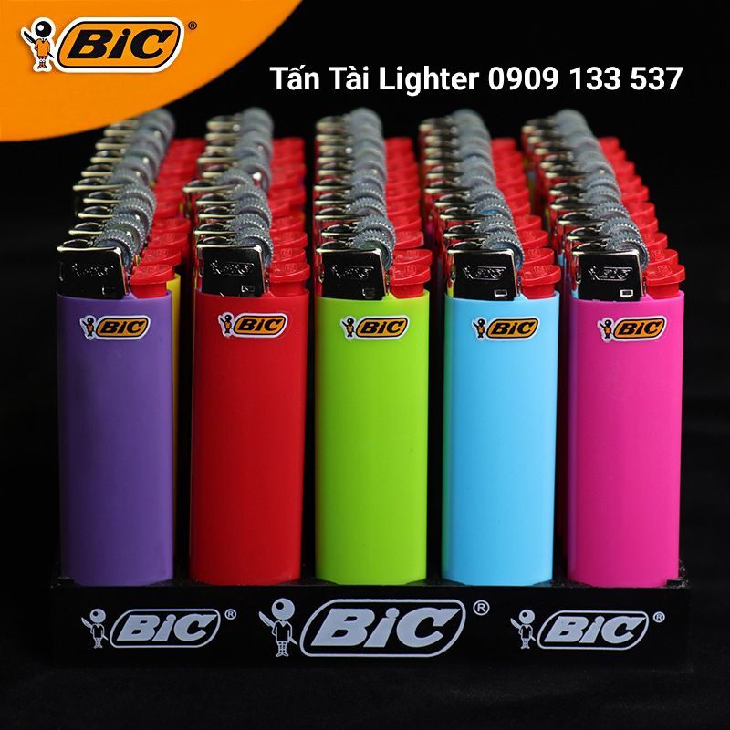 Hộp Quẹt BIC J3 size trung của Pháp ( hôp 50c)