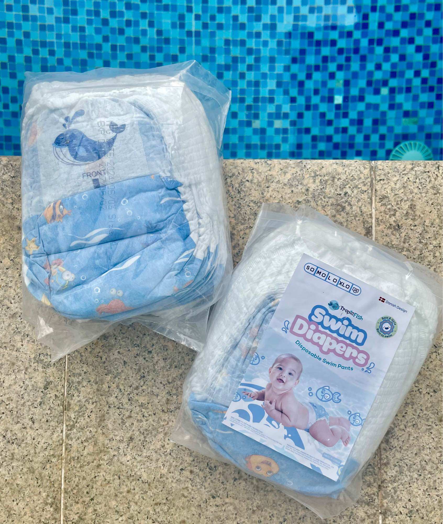 Tã quần bơi tropicfish cho bé xuất xứ đan mạch
