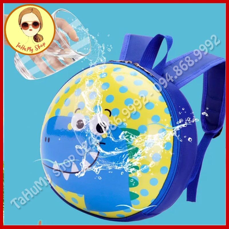 Balo trứng hình thú hoạt hình ( balo dáng tròn)