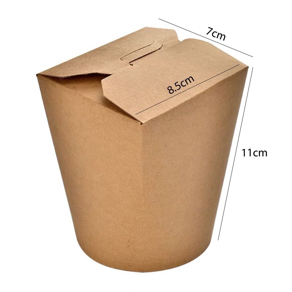 50 cái ly kraft nắp gài 750ml
