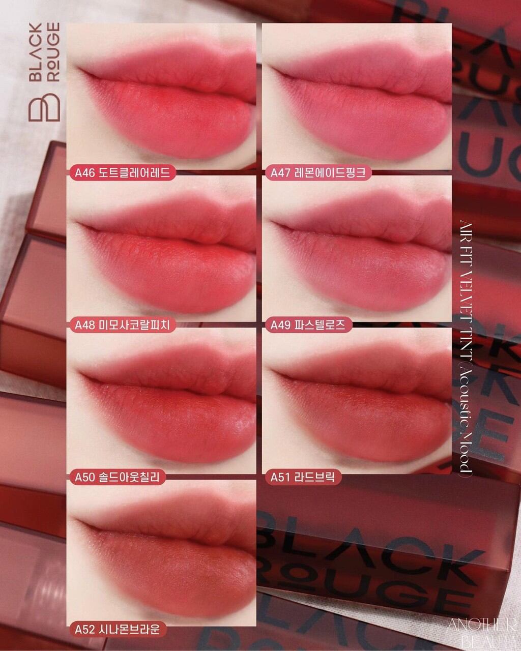 (TL CẬN DATE - A33 đến A52) Son Black Rouge Air Fit Velvet Tint