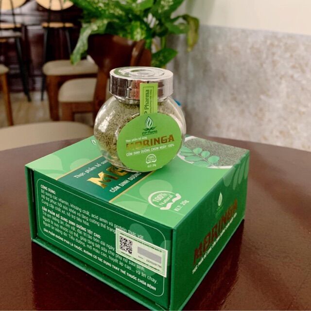 Cốm chùm ngây moringa 100%