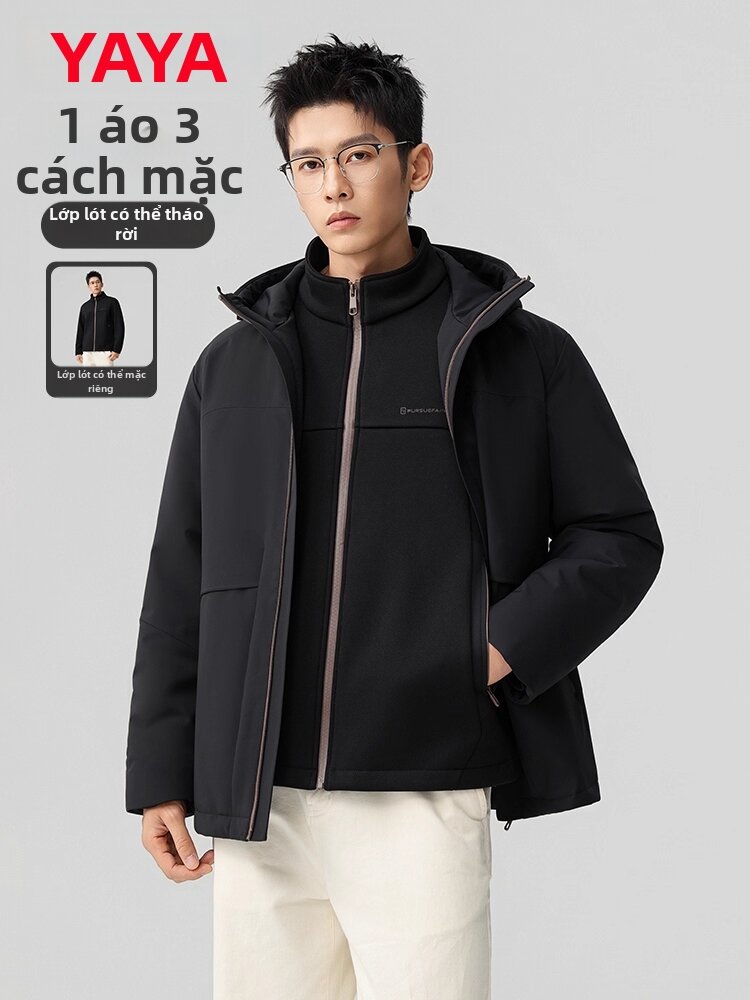 Hooded Thick Warm Down Jacket Giá 3,697,000 Đồng*Miễn phí vận chuyển
