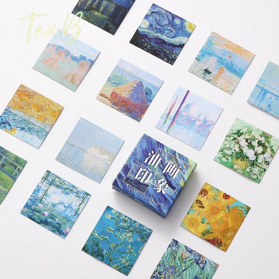 Bộ 45 Sticker (Miếng Dán) Trang Trí Hình Sáng Tạo (Tea.B_ST18)