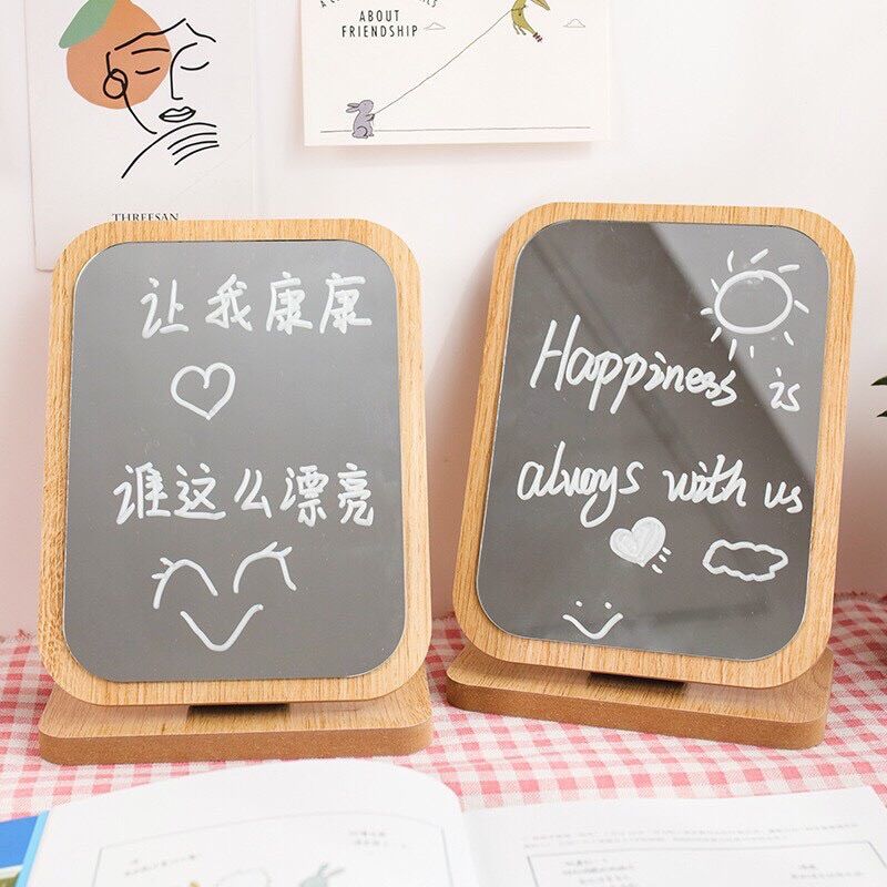 **GƯƠNG GỖ GẬP- GẬP XOAY ĐỂ BÀN**