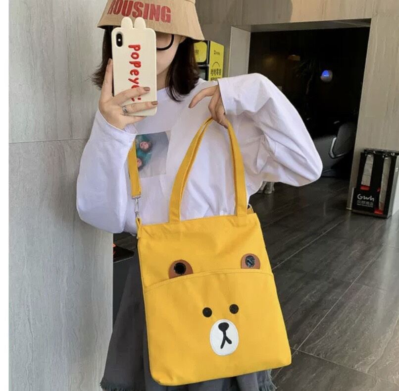 TOTE ĐEO 2 KIỂU _ TAI GẤU VỪA A4
