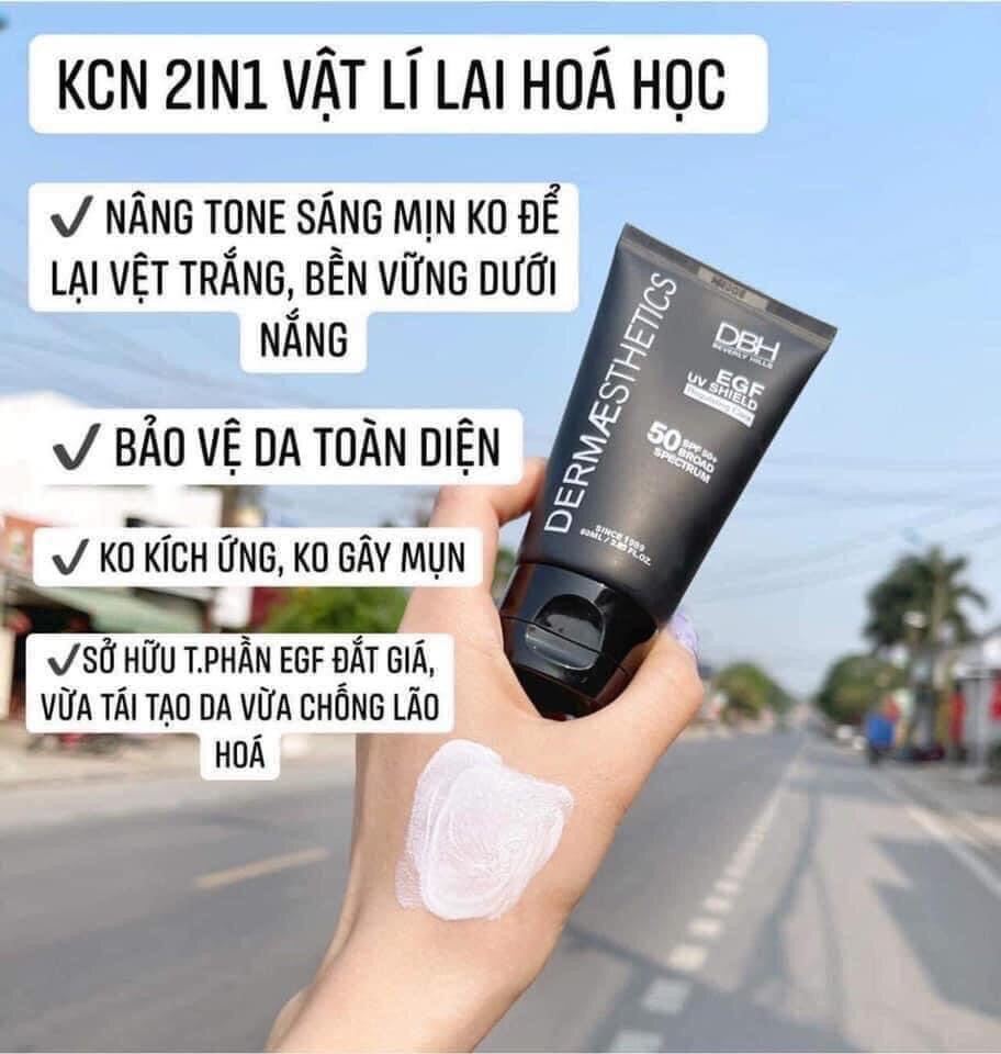 Kem chống nắng DBH EGF UV Shield 60ml ( Bản Mỹ )