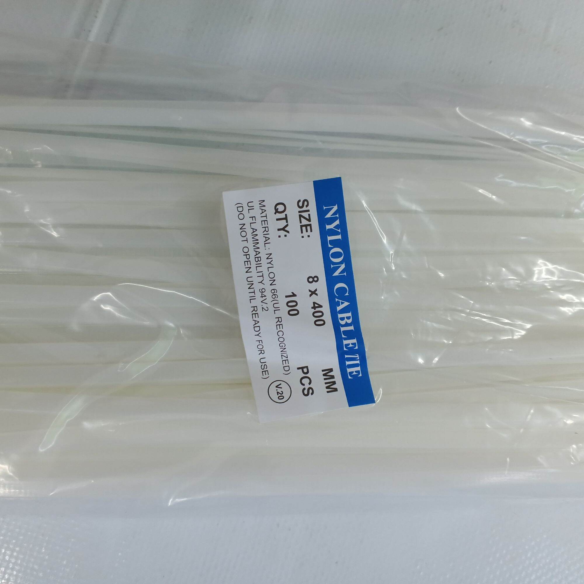 Dây rút nhựa trắng đen
